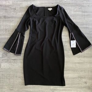 Calvin Klein NWT Sparkly Black Dress Sz 12